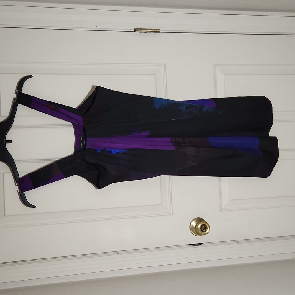 Banana Republic Silk, stretch Tank Mini Dress with built-in slip